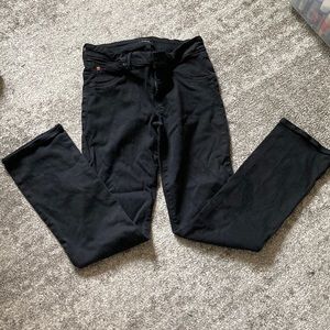 Hudson Beth baby boot cut black jeans 31 stretchy!